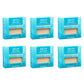 Six boxes of Plantlife Argan Skin Bar on a white background
