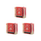 Three bars of Candy Cane soap with red and white packaging on a white background