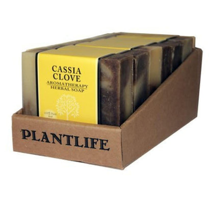 Cassia Clove Plant Based Bar Soap 6 Pack