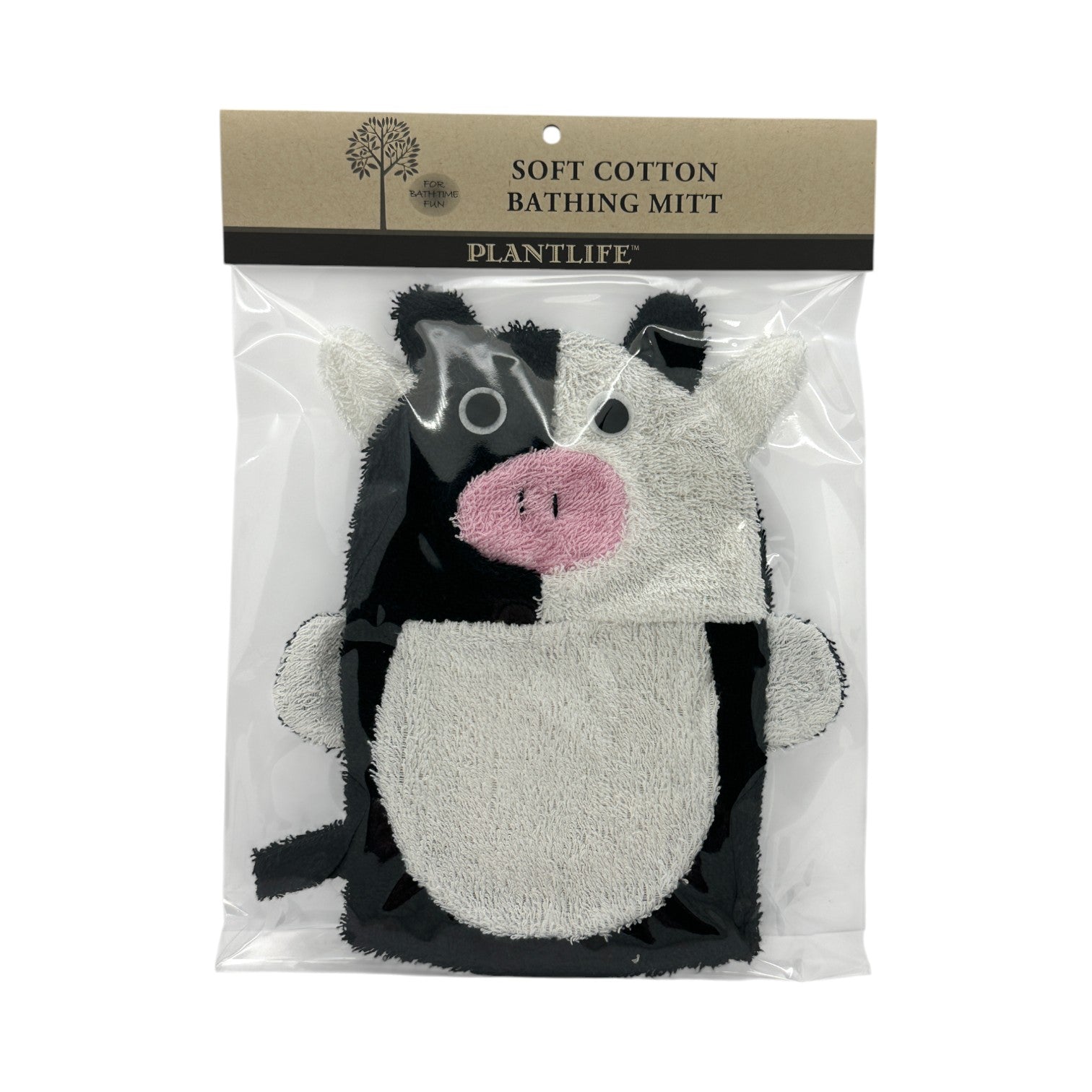 Cow Mitt Scrubby in Bag