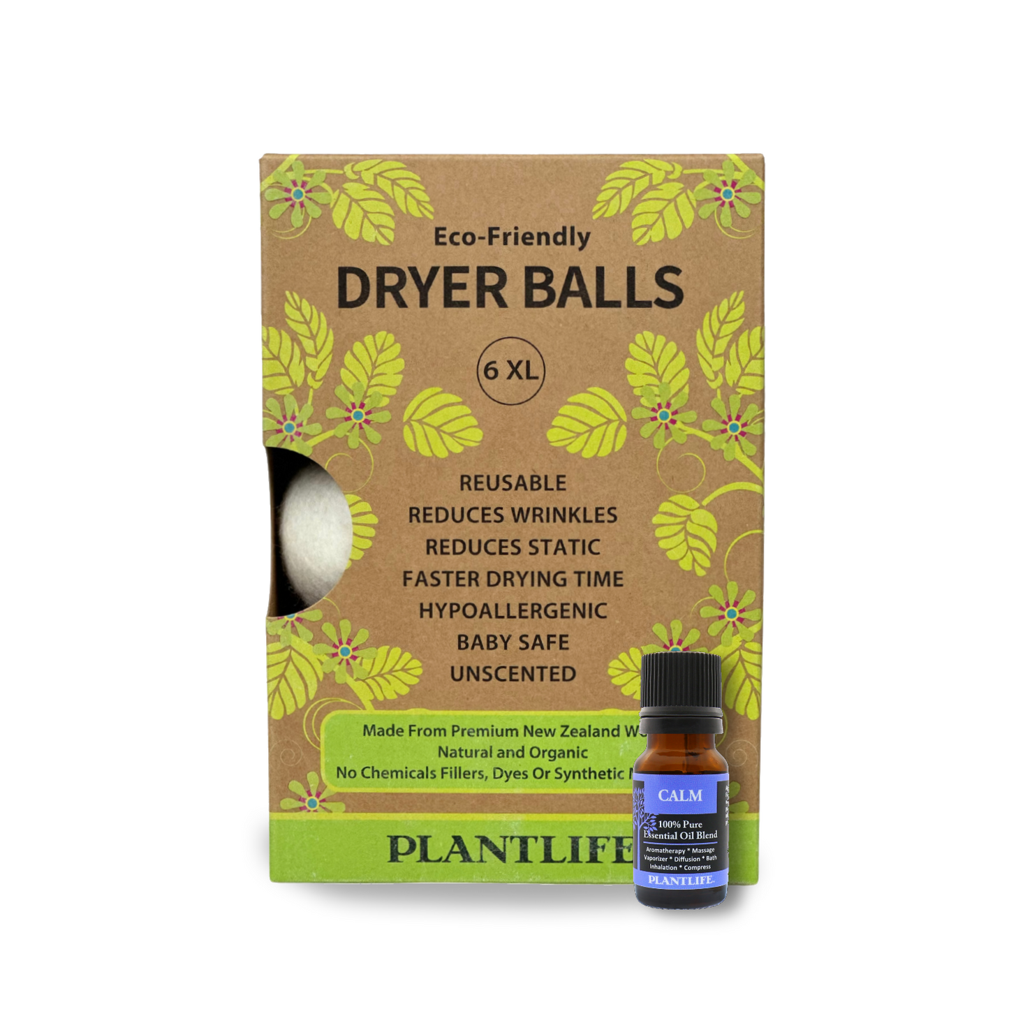 Dryer Balls With an Essential Oil Blend