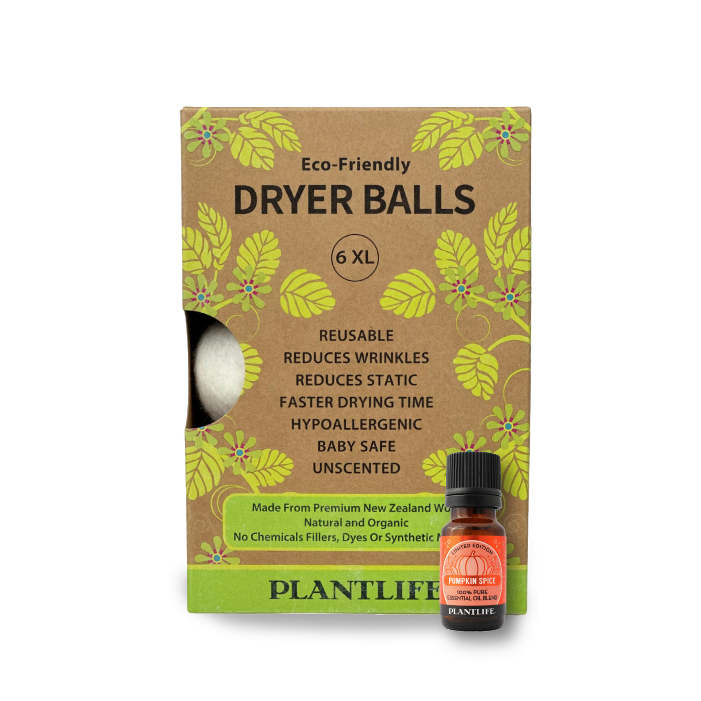 Dryer Balls With an Essential Oil Blend