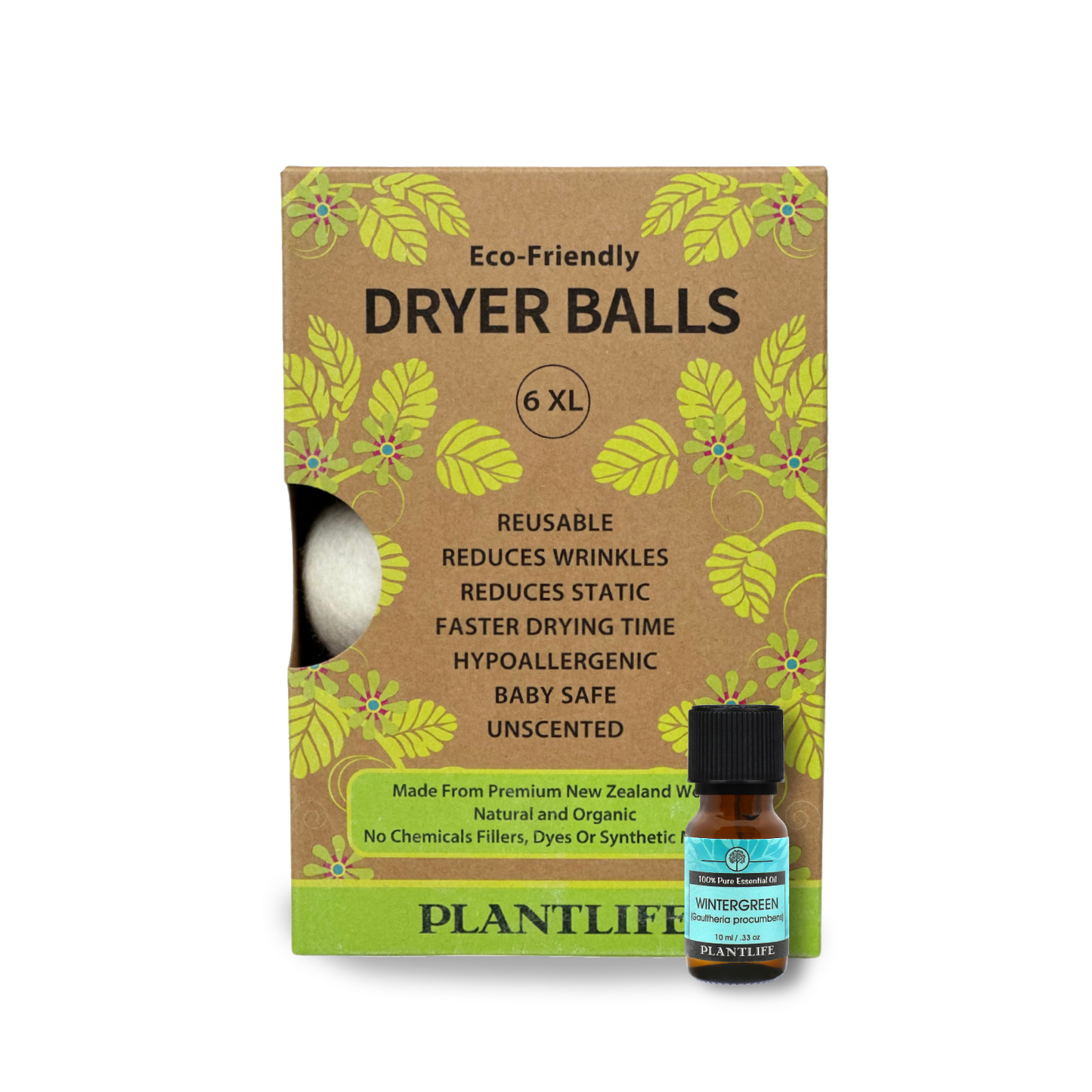 Dryer Balls With an Essential Oil Blend