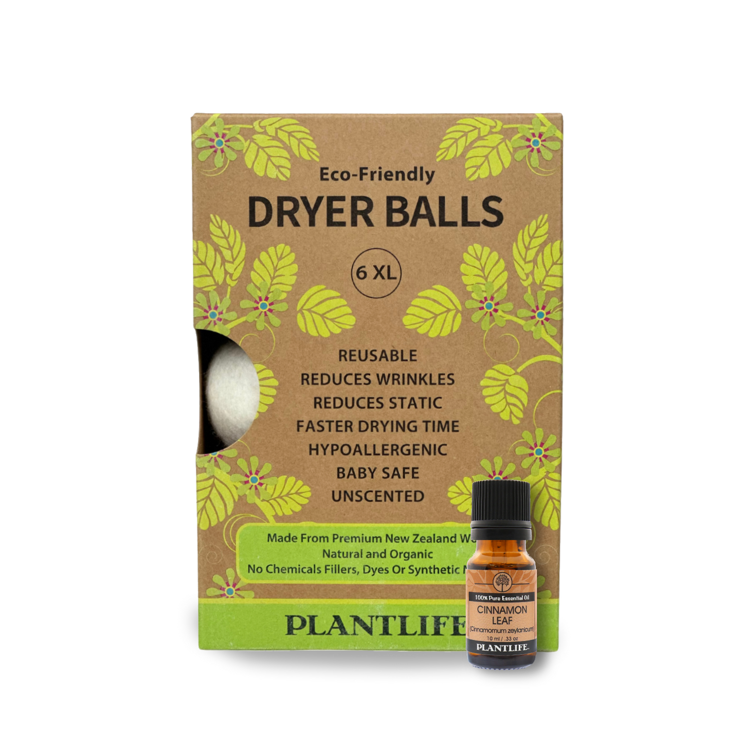 Dryer Balls With Essential Oil