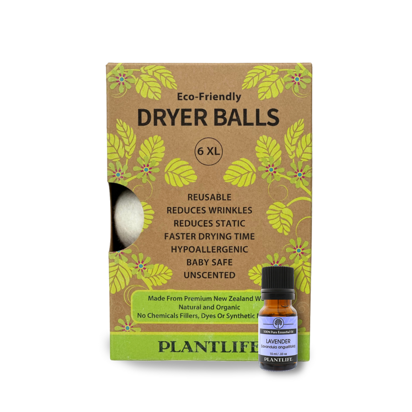 Dryer Balls With Essential Oil