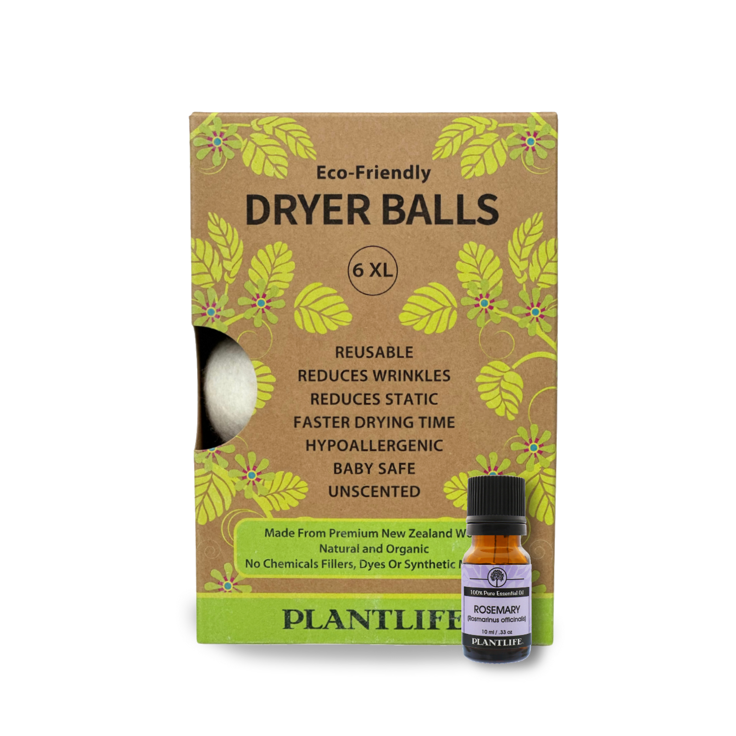 Dryer Balls With Essential Oil