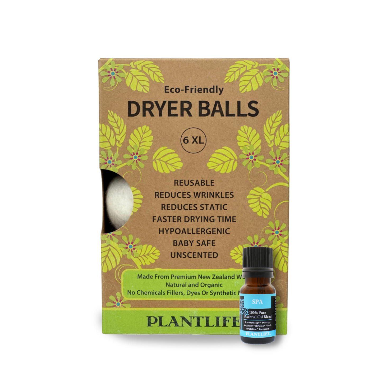 Dryer Balls With an Essential Oil Blend