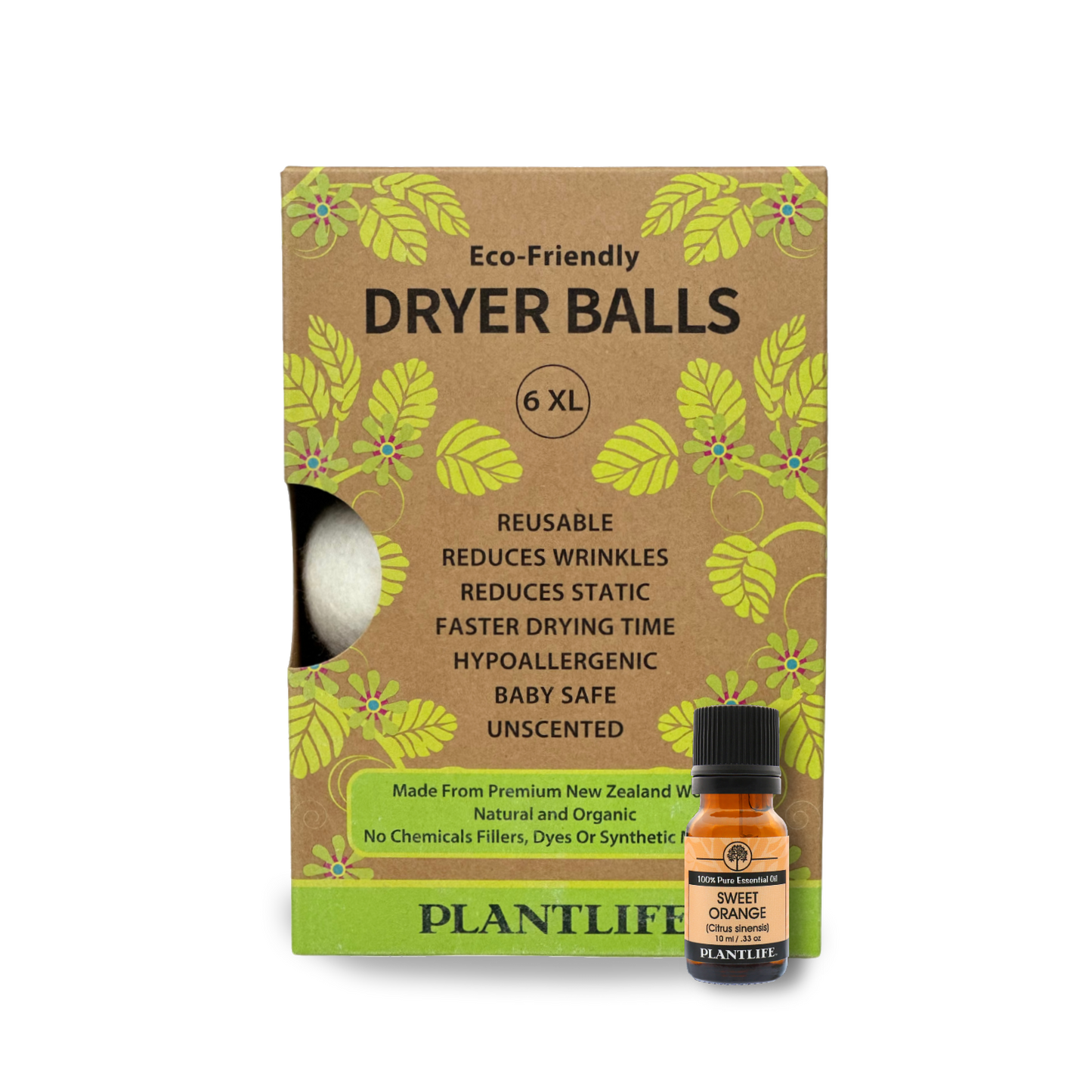 Dryer Balls With Essential Oil
