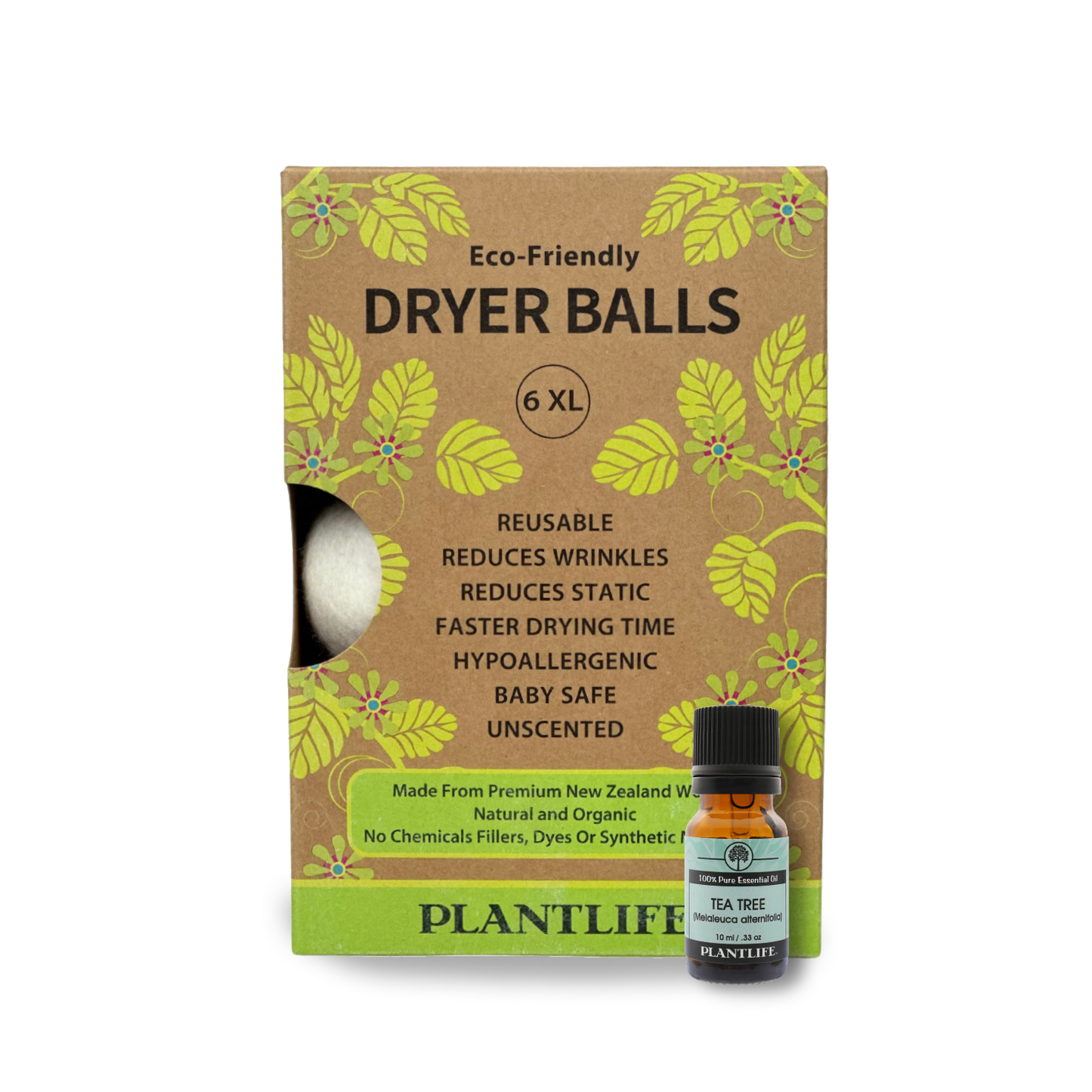 Dryer Balls With Essential Oil