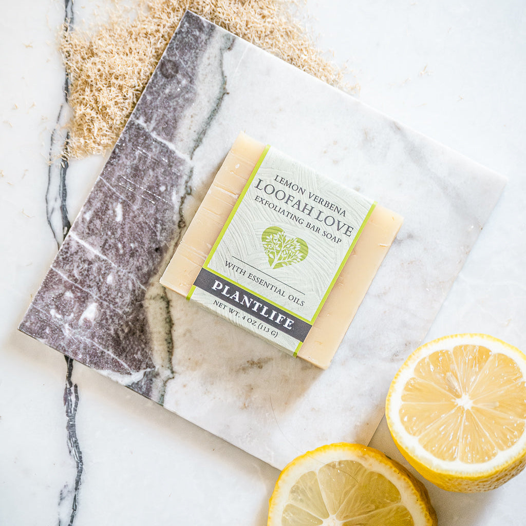 Lemon Verbena Loofah Bar Soap