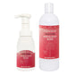 Two bottles of Plantlife Foam Soap with Himalayan Rose scent on a white background
