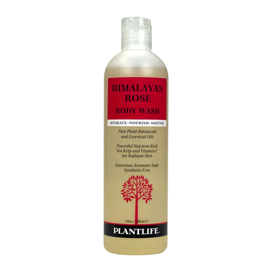 Himalayan Rose Body Wash Front