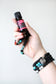 Cobalt Aura Druzy Quartz Aromatherapy Bracelet