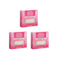 Three packages of Jojoba Rosehip Skin Bar by Plantlife on a white background