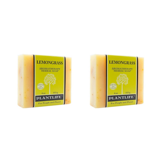 Lemongrass  Plant Based Bar Soap 2 pack