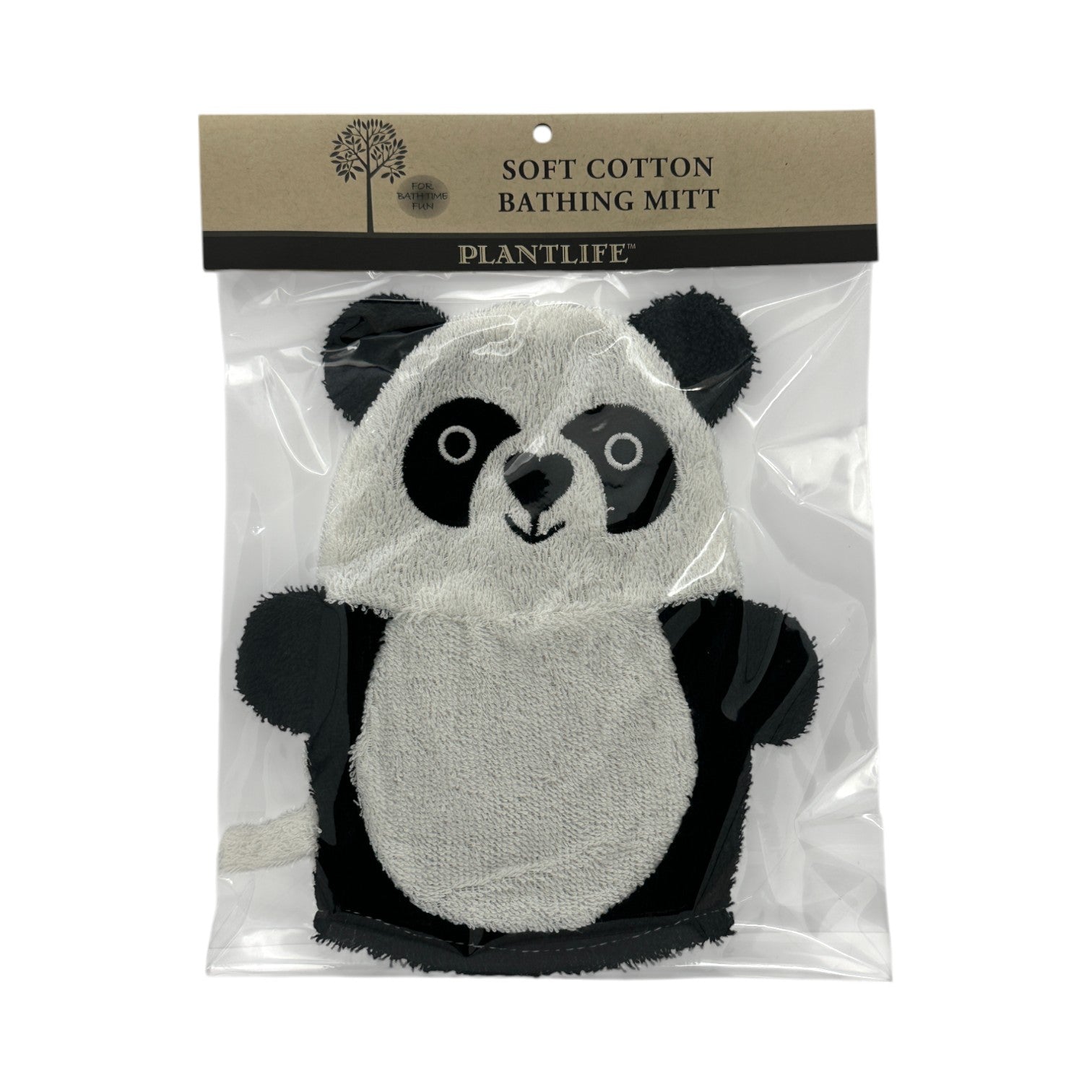 Ramie Panda Mitt Scrubby | Plantlife Soft Exfoliating Loofah