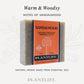 Plantlife Sandalwood Aromatherapy Herbal Soap in orange packaging with a natural gray-brown bar. Text reads “Warm & Woodsy – Notes of sandalwood” and “Natural aroma made from essential oils.”