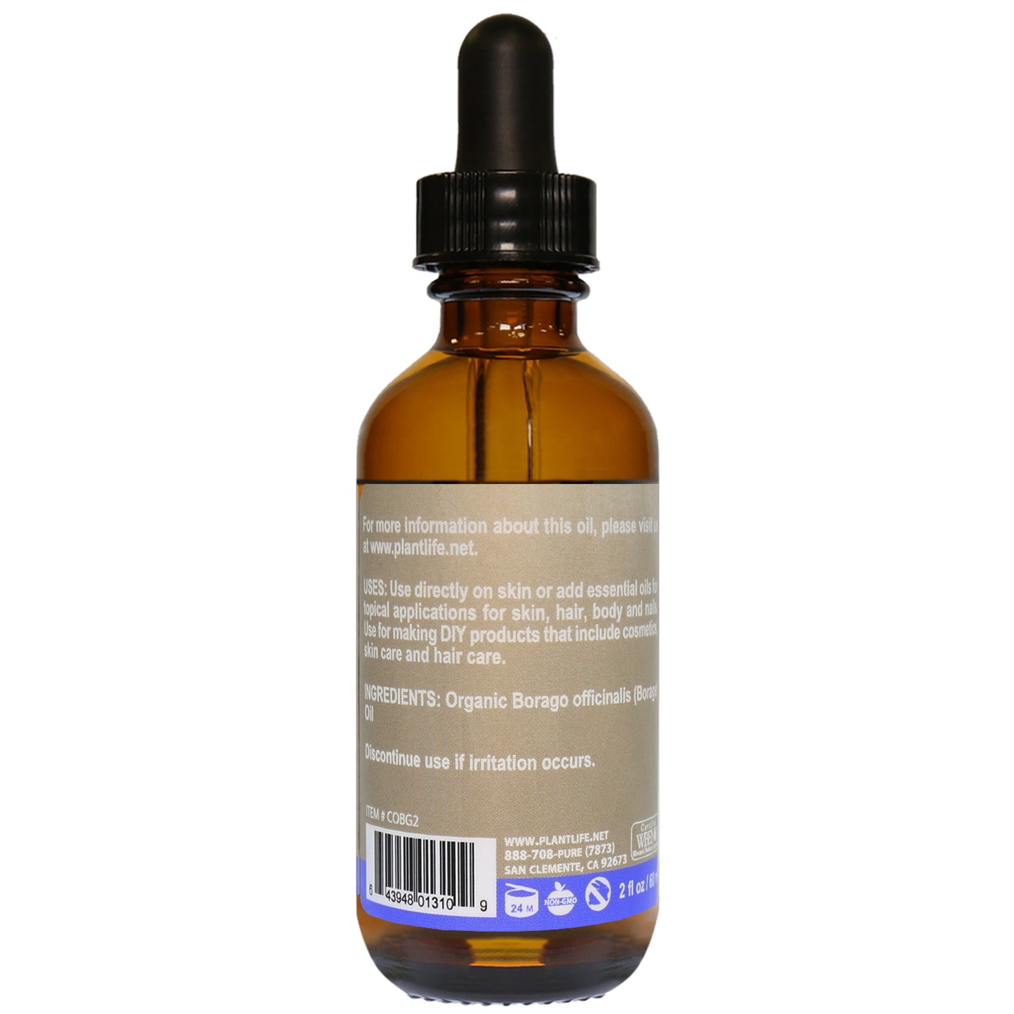 Plantlife Borage Oil Back