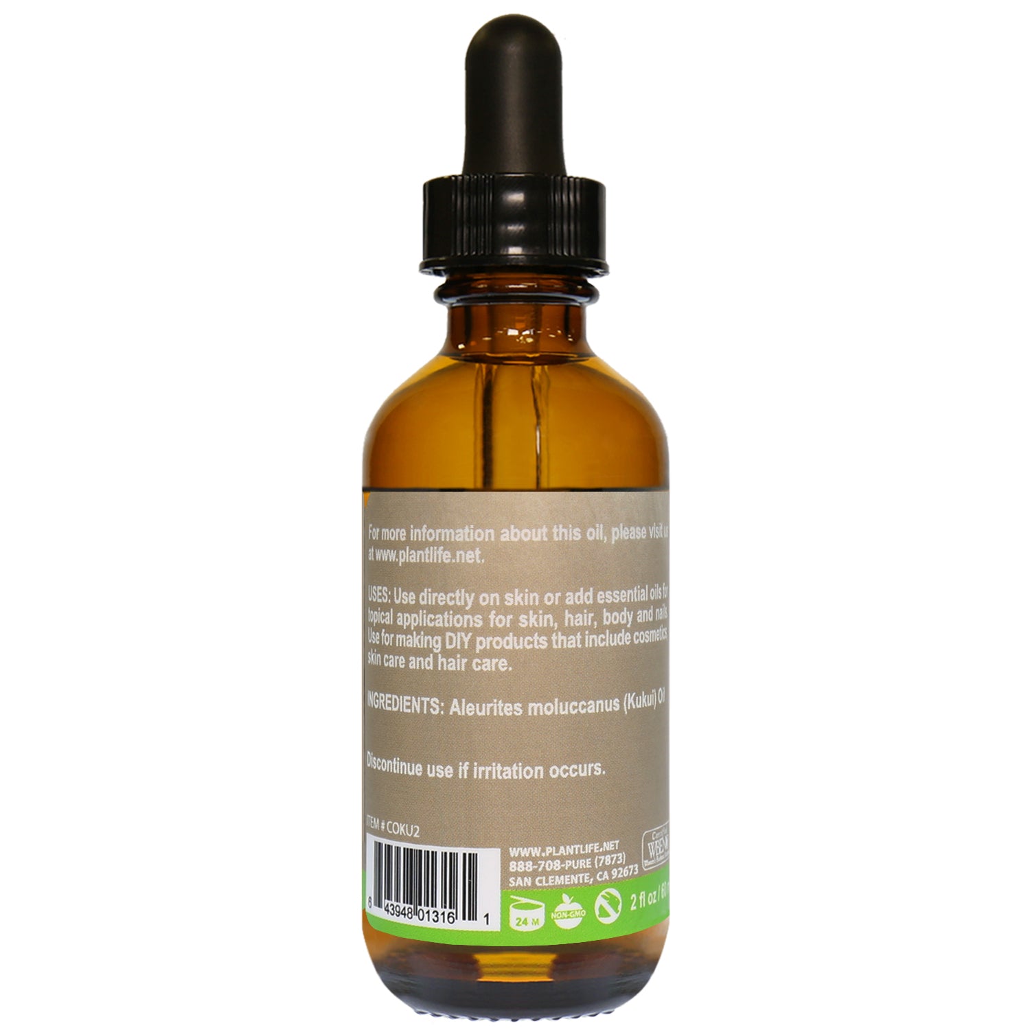 Kukui Oil Back