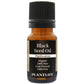 Amber glass bottle of 100% pure Black Seed Oil by Plantlife