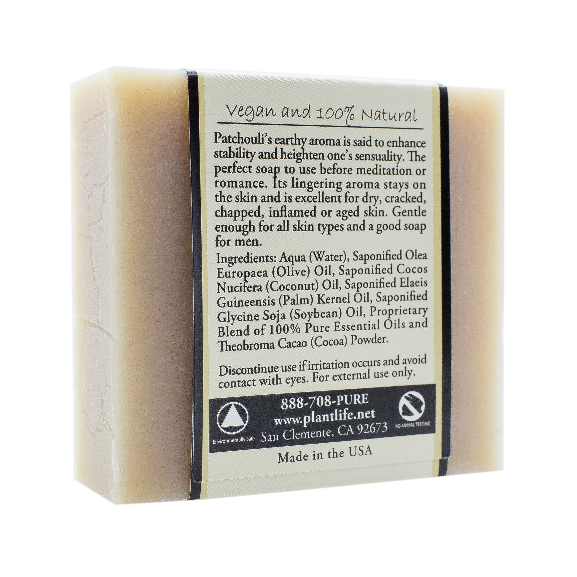 Patchouli Natural Bar Soap