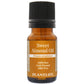 100% pure sweet almond oil in labeled Plantlife packaging